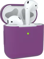 EAZY CASE - Schutzhülle für AirPods 1 & 2 Hülle Violett Silikon Case Stoßfest mit Deckel Schutz Antikratz Etui Cover rutschfeste Silikonhülle für Airpod Pro 1. / 2. Generation Silikoncase in Lila