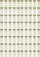 80x Grablicht Brenner Nr. 3 Weiß mit Deckel Grabkerzen Grablicht Grablichtkerze Trauerlicht Gedenkkerze Golddeckel