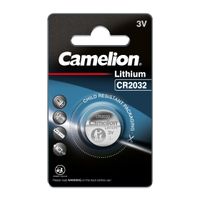 Knopfzelle Knopfbatterie Lithium CR2032 Camelion Blister Verpackung Batterie