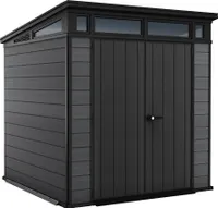 Plastový zahradní domek KETER Cortina 7x7 šedý 216 x 218 cm