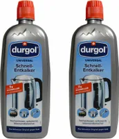 Durgol Universal Schnell-Entkalker für Geräte, Armaturen, Oberflächen, 2er Set, 2 x 750 ml