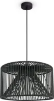 LED Pendellampe Wohnzimmer Hängeleuchte Esszimmer Vintage Korboptik Boho Natur