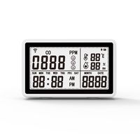 INF 2-in-1-Temperatur- und Luftfeuchtigkeitsdetektor, Luftqualitäts-Kohlenmonoxid-Tester