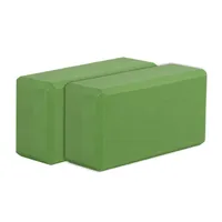 Yogablock yogiblock® basic - 2er-Set kiwi grün