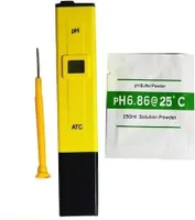 Digitálny PH meter s ATC, kalibračný prášok, krabica, HOPE R