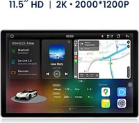 11.5 "Android 13 Autoradio 8+256G 8-Kern Für Fiat Ducato Citroen Jumper Peugeot Boxer CarPlay Android Auto GPS Navi WIFI 4G BT DAB+ USB SWC