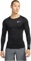 Nike M Np Df Tight Top Ls Black/White L