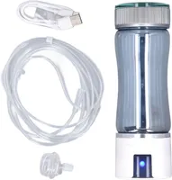 3000PPB Wasserstoff-Wasser-Ionisator-Maschine, 300 Ml Wasserstoffreiche Wassergeneratorflasche für Zuhause und Büro
