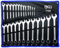BGS Sada kombinovaných klíčů, 6-32 mm, DIN 3113A, 1196