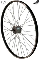 REDONDO 28 Zoll Vorderrad Laufrad Kasten Felge Schwarz Shimano Nexus Nabendynamo