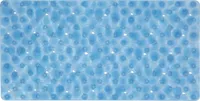 Spirella mata antybakteryjna antypoślizgowa z przyssawkami - Bionic Blue - ok. 36 x 71 cm