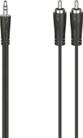 Audio-Kabel, 3,5-mm-Klinken-Stecker - 2 Cinch-Stecker, Stereo, 3,0 m (
