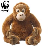 WWF Plüschtier Schimpanse Mutter mit Baby Neu & OVP 30cm 
