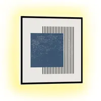 Klarstein 2-in-1 Infrarotheizung & Konvektor, Infrarotheizung mit Thermostat 500W, IP44-Infrarotheizung zur Wandmontage mit App-Steuerung, Erkennung offener Fenster, Hybridheizung Elektrisch