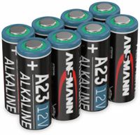 ANSMANN Alkaline Batterie A23/LR23 12 Volt 8er Pack