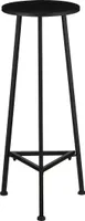 Mica Decorations Adine Pflanzentisch - H80 x Ø30 cm - Metall - Schwarz