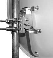 HD Sat Anlage 80cm Spiegel + Opticum Quad LNB für 4 Teilnehmer + 50m Kabel + 2x HD Sat Receiver (3 Farben wählbar)