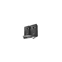 PACK LIVE-DJ BOOMTONE BM12 2x350 Watt + AMP PRO SkyTec SKY-600B, 2x 300W + Kabel