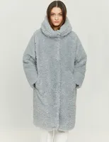 Mazine Manti Coat - Damen Mantel, Größe:L, Farbe:ice blue