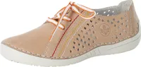Rieker Damen Halbschuhe Sneaker Schnürschuhe 52505-60, Größe:37 EU, Farbe:Beige