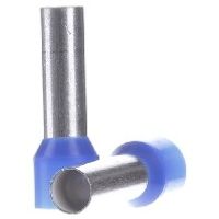 Klauke 47718 Isolierte Aderendhülsen nach DIN, , 16  mm², Blau, Länge 18mm, Cu, verzinn (Menge: 100 Stück je Bestelleinheit)