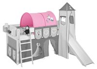 Rosa FROZEN / Eiskönigin / Anna & Elsa Tunnel für Kinderbetten, Hochbetten, Spielbetten, Etagenbetten von LILOKIDS