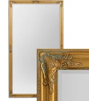 Eleganter Barock Spiegel BESSA 180x100cm Antik-Gold