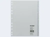 Milan Zahlenregister A4 1-31 Plastik