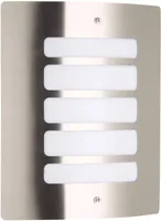 Vonkajšie nástenné svietidlo TODD E27 60W nerezová oceľ