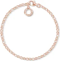 THOMAS SABO Charm-Armband Silber rosévergoldet X0243-415-40
