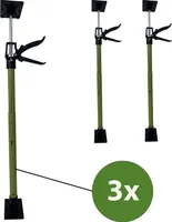 3x Türspanner Zargenspanner 57 - 117 cm Klicksystem Teleskopstütze Einhandstütze