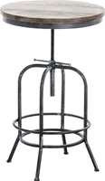 CLP Bartisch Brighton, Holz,antik silber