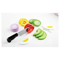Hape Salat-Set Gartensalat-Set, Koch-Nachahmungsspiel aus Holz für Kinder, Salat-Zutaten und Zubehör für gesunde Essgewohnheiten 1174340