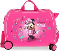 Minnie Maus Sitzkoffer Kinder Hartschalen Koffer Joumma Bags Sitzkoffer Ziehkoffer Kinderkoffer 34 Liter Disney Pink