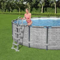 Žebřík do bazénu Bestway Flowclear 4 schůdky 122 cm