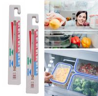 GKA 2 Stück Kühlschrankthermometer Thermometer für Kühlschrank Gefrierschrank Gefriertruhe mit Haken