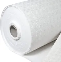 PREMIUM Tischunterlage Tischschoner Tischschutz Tischpolster Weiss · Eckig · Breite & Länge wählbar·GEROLLT, Größe:100 x 200 cm