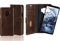 Originální kožený obal 2v1 Booklet + Cover Brown pro Samsung Galaxy S9