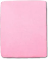 Frottee-Spannbetttuch rosa