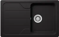 Schock Einbauspüle Formhaus D-100S A Nero - Auflagespüle