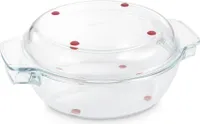 Tescoma Runder Bräter mit Deckel GrandCHEF 32 cm, aus Glas