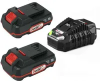 Starterset  Parkside 2 x  Akku 20 V  2.0 Ah  PAP 20 und Ladegerät