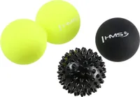 Sada masážních míčků Lacrosse Ball HMS BLS01