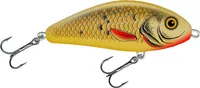 Salmo Fatso Wobbler 10cm 48g schwimmend Golden Bait