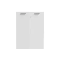 Türen-Set Keijo 17 Weiß 79x109x2 cm Büroschrank Aktenschrank Türen