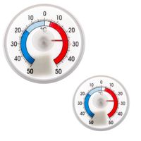 SIDCO Kühlschrankthermometer 2 Thermometer für Kühlschrank analog zur Aufhängung