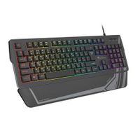 Genesis Rhod 350 RGB-Gaming-Tastatur, RGB-LED-Licht, RU, Schwarz, Kabelgebunden