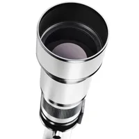 Walimex pro Teleobjektiv 650-1300mm 1:8-16 CSC kompatibel mit Sony E – Manueller Fokus, Zoom-Teleobjektiv für Vollformat & APS-C Sensor – Ganzmetallfassung, inkl. Aufbewahrungstasche & Deckeln
