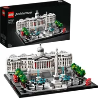 LEGO 21045 Architecture Trafalgar Square, Modellbausatz für Kinder und Erwachsene, perfektes London Souvenir & Set zum Stressabbau