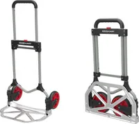 Magnacart Faltbare Sackkarre - Tragfähigkeit bis zu 90KG - Transportwagen - 50 x 45 x 98 CM - Leichtes Aluminium